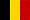 kleine Flagge Belgien