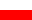 kleine Flagge Polen