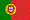 kleine Flagge Portugal
