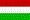 kleine Flagge Ungarn