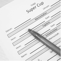 Spielberichtsbogen Super-Cup