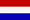kleine Flagge Niederlande