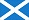 kleine Flagge Schottland