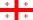kleine Flagge Georgien