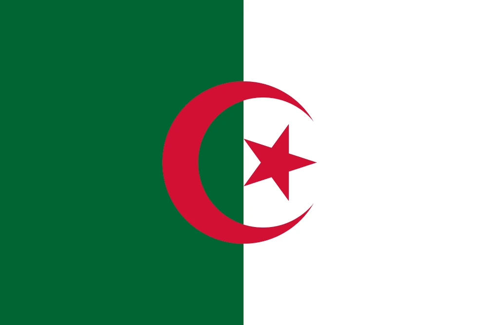 Flagge Algerien