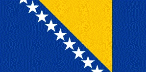 Flagge Bosnien-Herzegowina