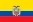 kleine Flagge Ecuador