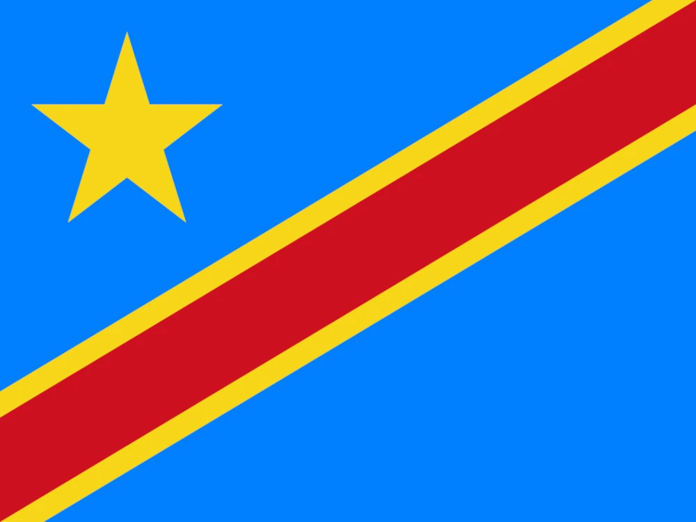 Flagge Kongo