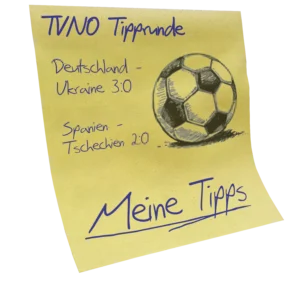 Notizzettel für Tipprunde
